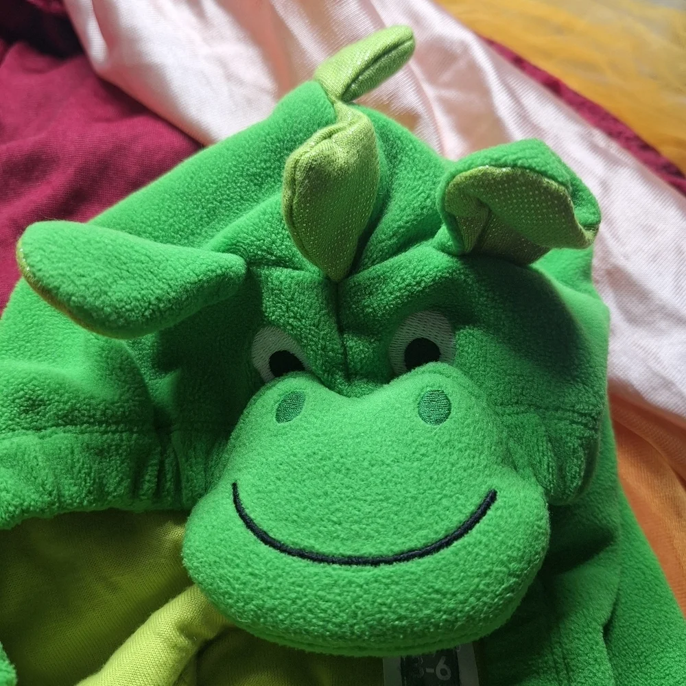 Green Dinosaur/dragon Baby Costume Or Dress Up - Picture 6 of 6